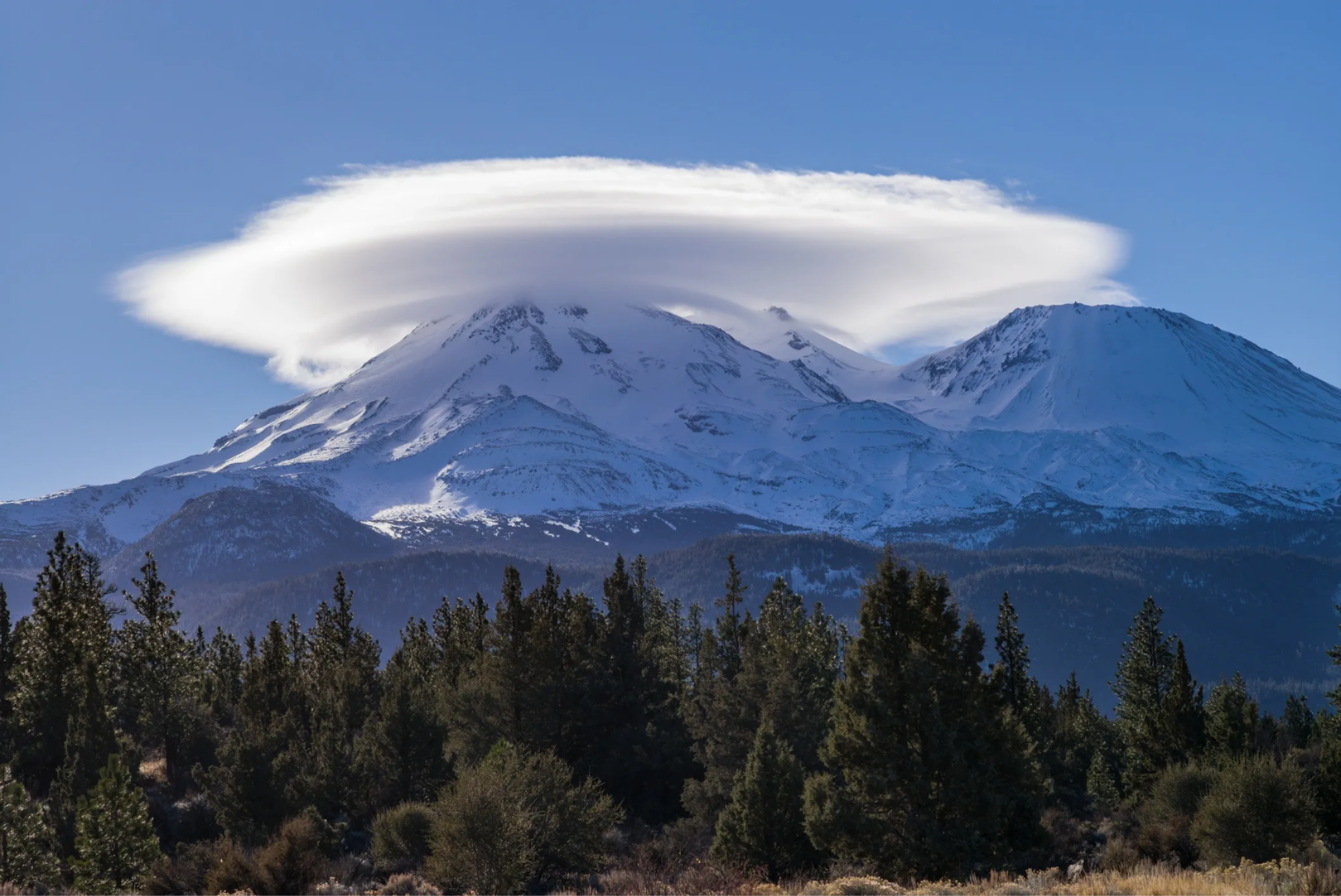 Mount Shasta landscape — the natural beauty surrounding our shop
